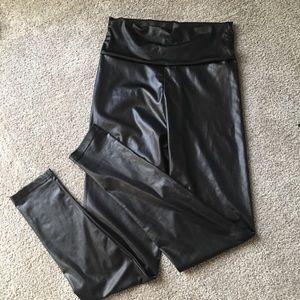 Faux Leather Leggings